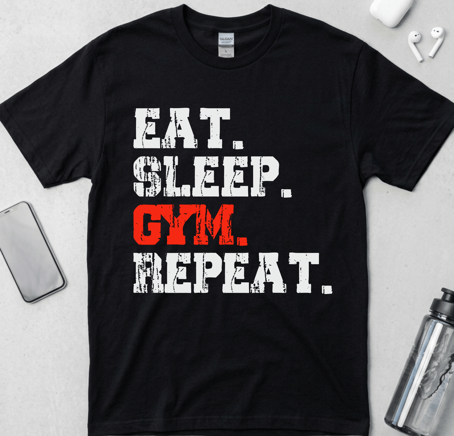 Eat. Sleep. Gym. Repeat. T-Shirt