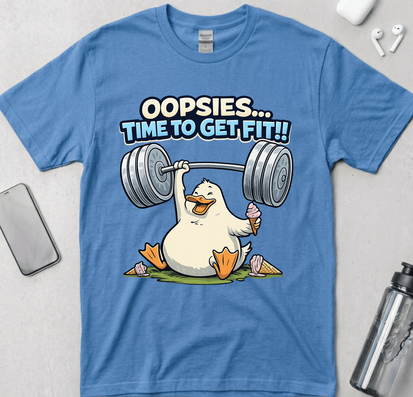 Oopsies Time To Get Fit! T-Shirt