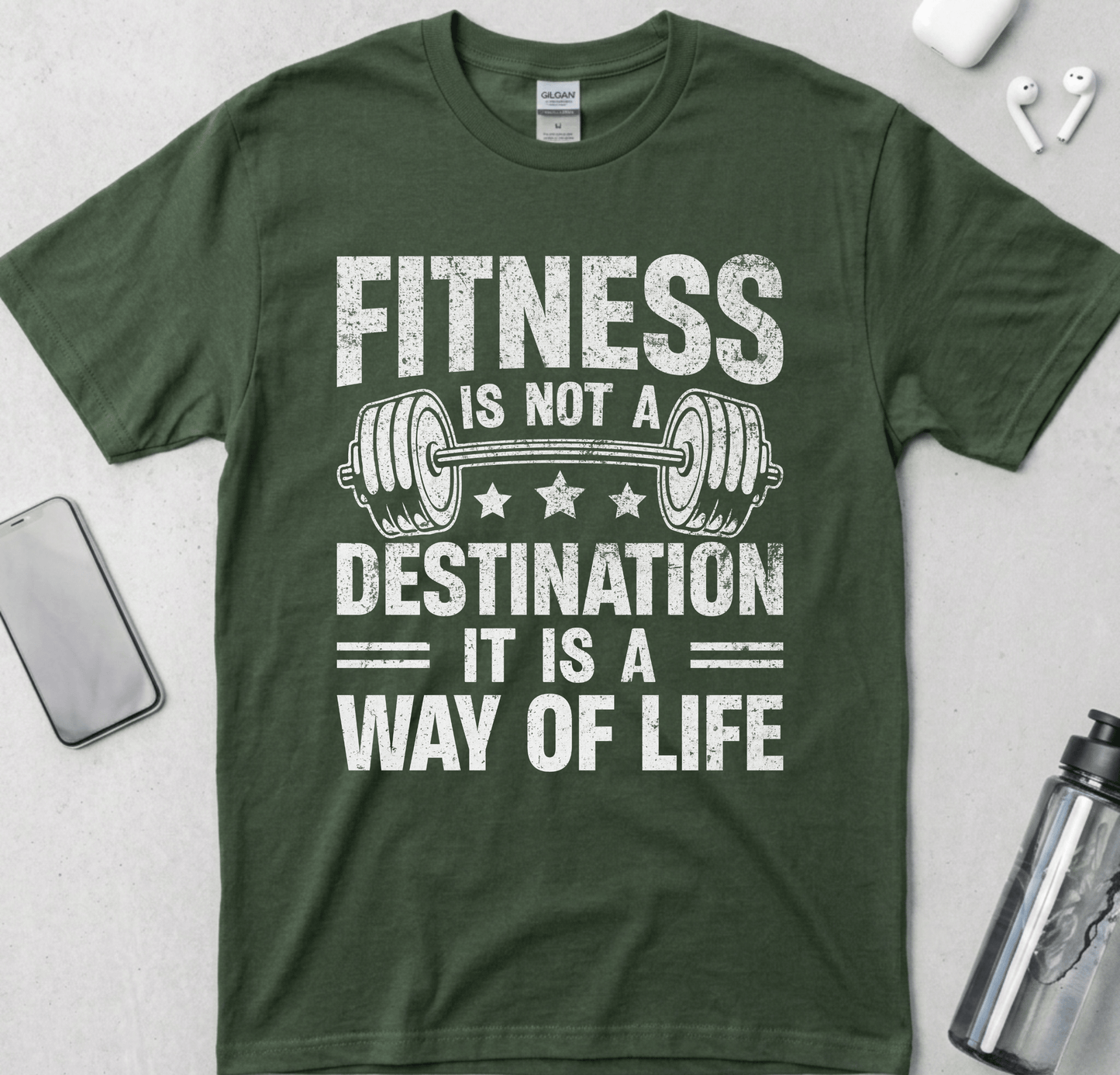 Fitness Is Not A Destination T-Shirt