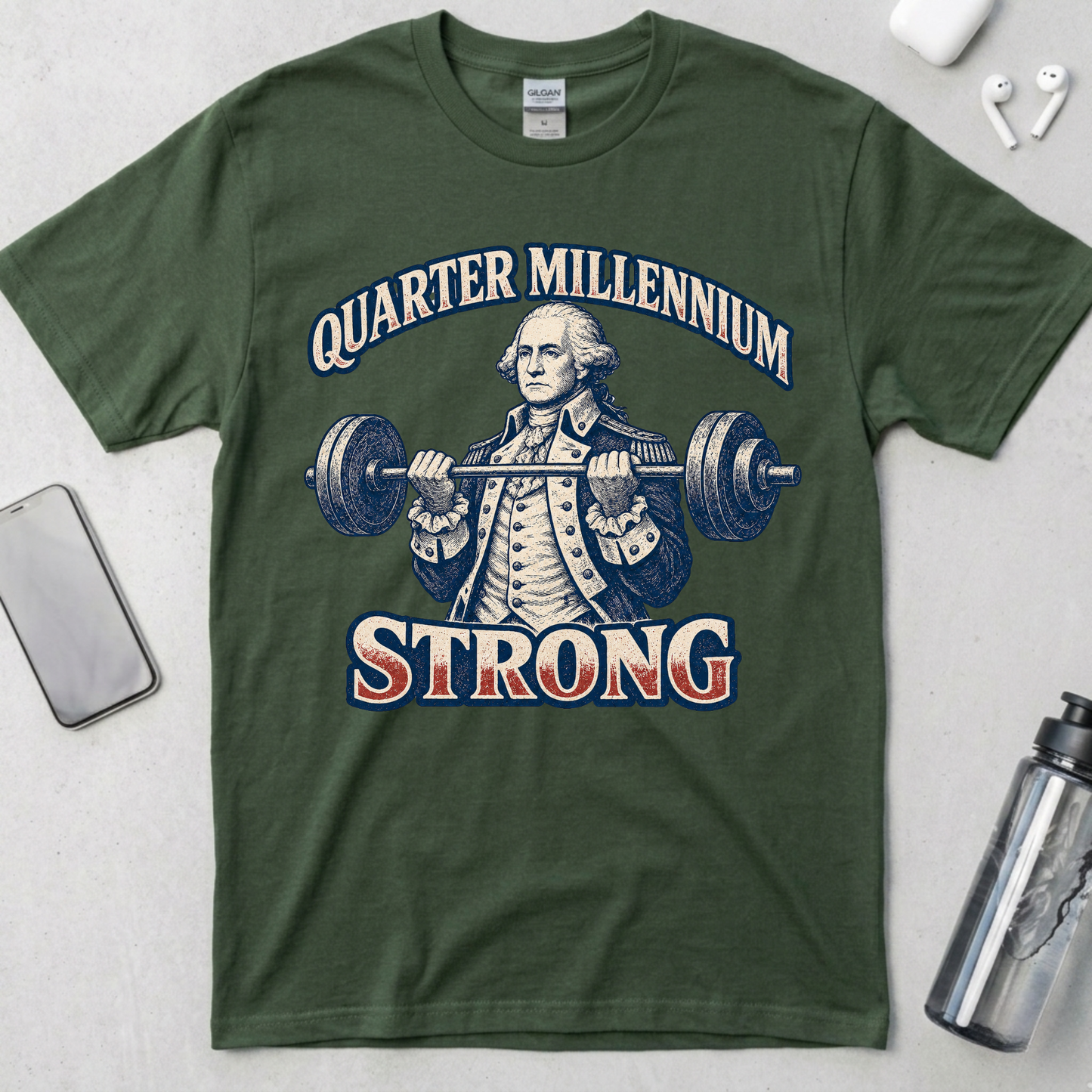 Quarter Millennium Strong Washington T-Shirt