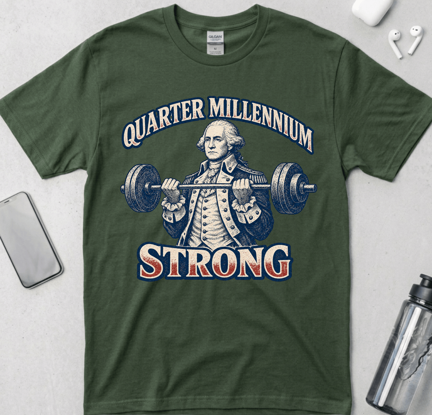 Quarter Millennium Strong Washington T-Shirt