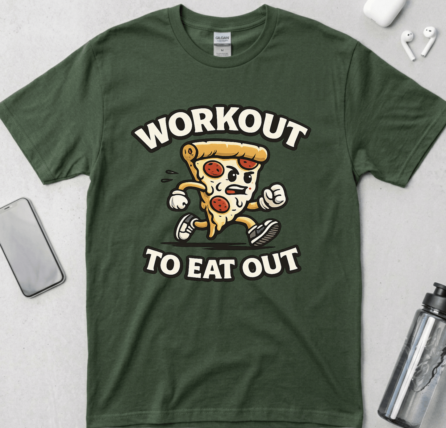 Workout To Eat Out T-Shirt