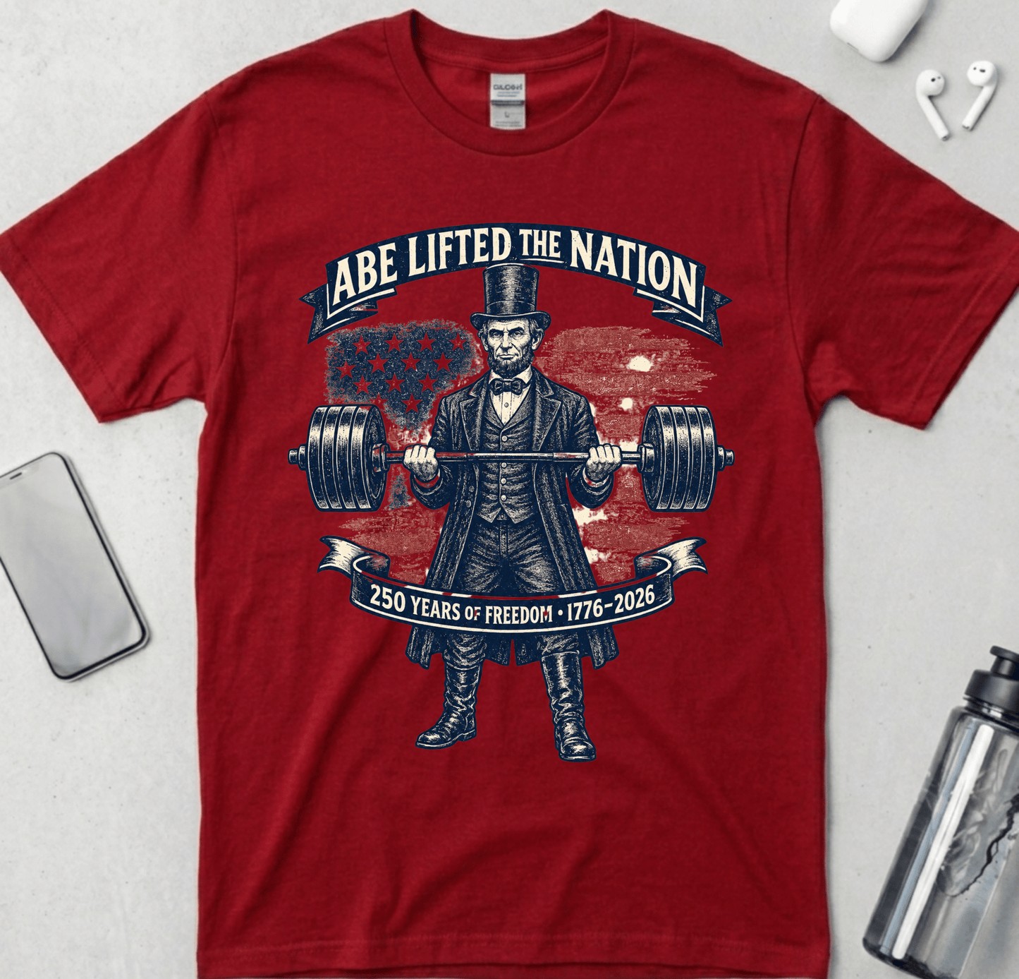 Abe Lifted the Nation Lincoln T-Shirt