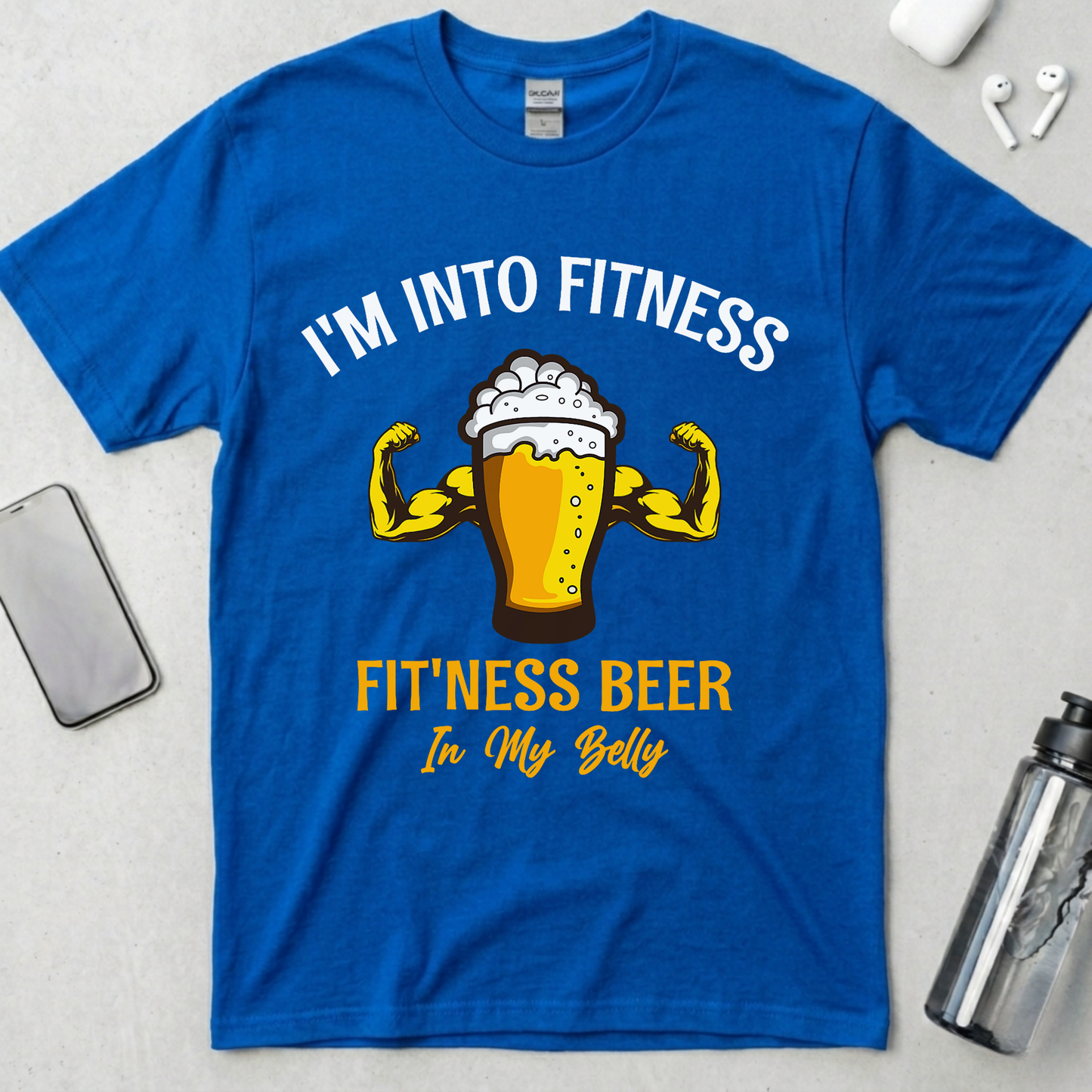 I'm Into Fitness Beer In My Belly T-Shirt