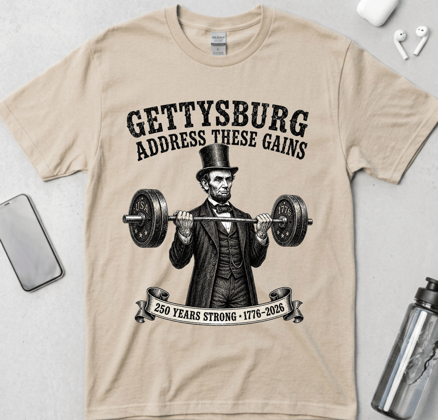 Gettysburg Address These Gains Lincoln T-Shirt