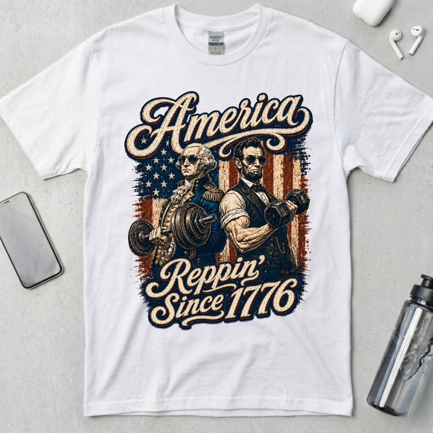 America Reppin' Since 1776 T-Shirt