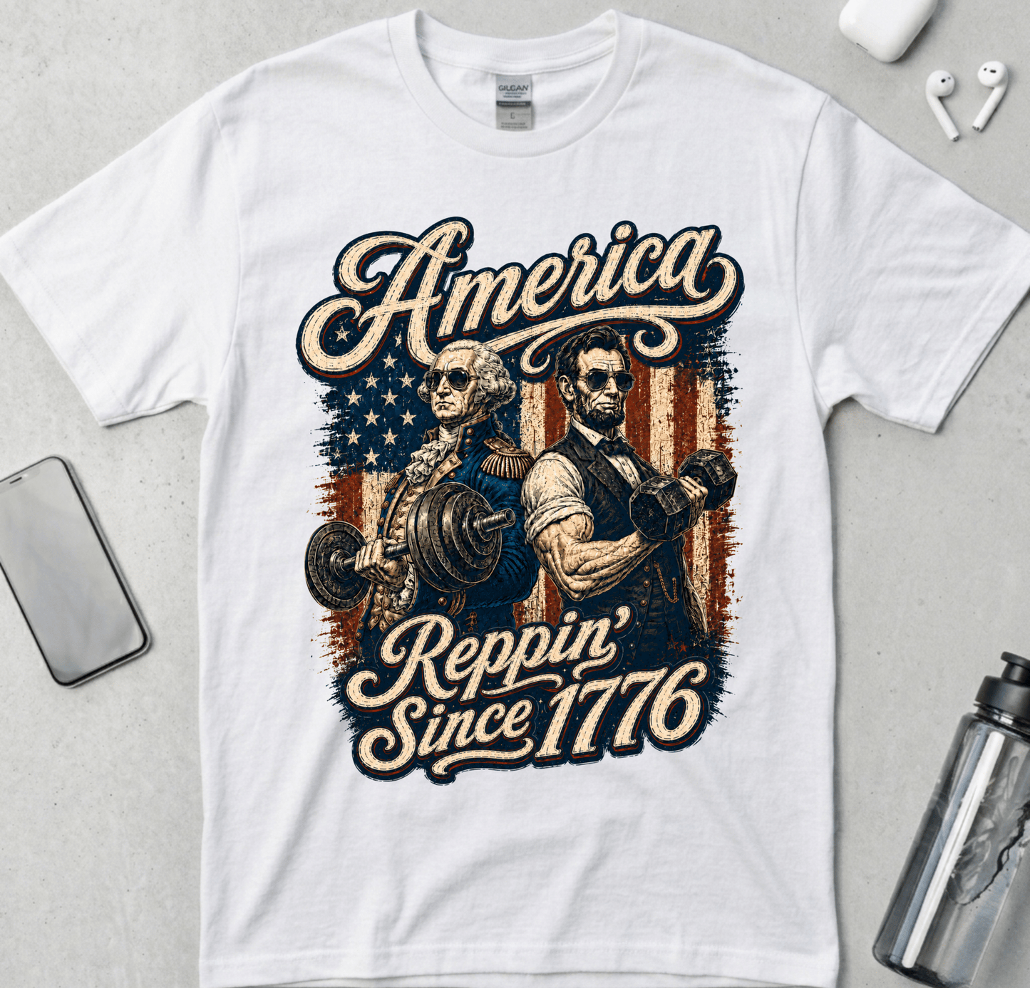 America Reppin' Since 1776 T-Shirt