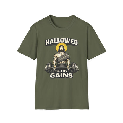 Hallowed Be Thy Gains Tee