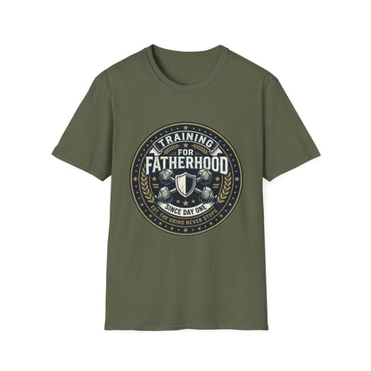 Training for Fatherhood Since Day One T-Shirt