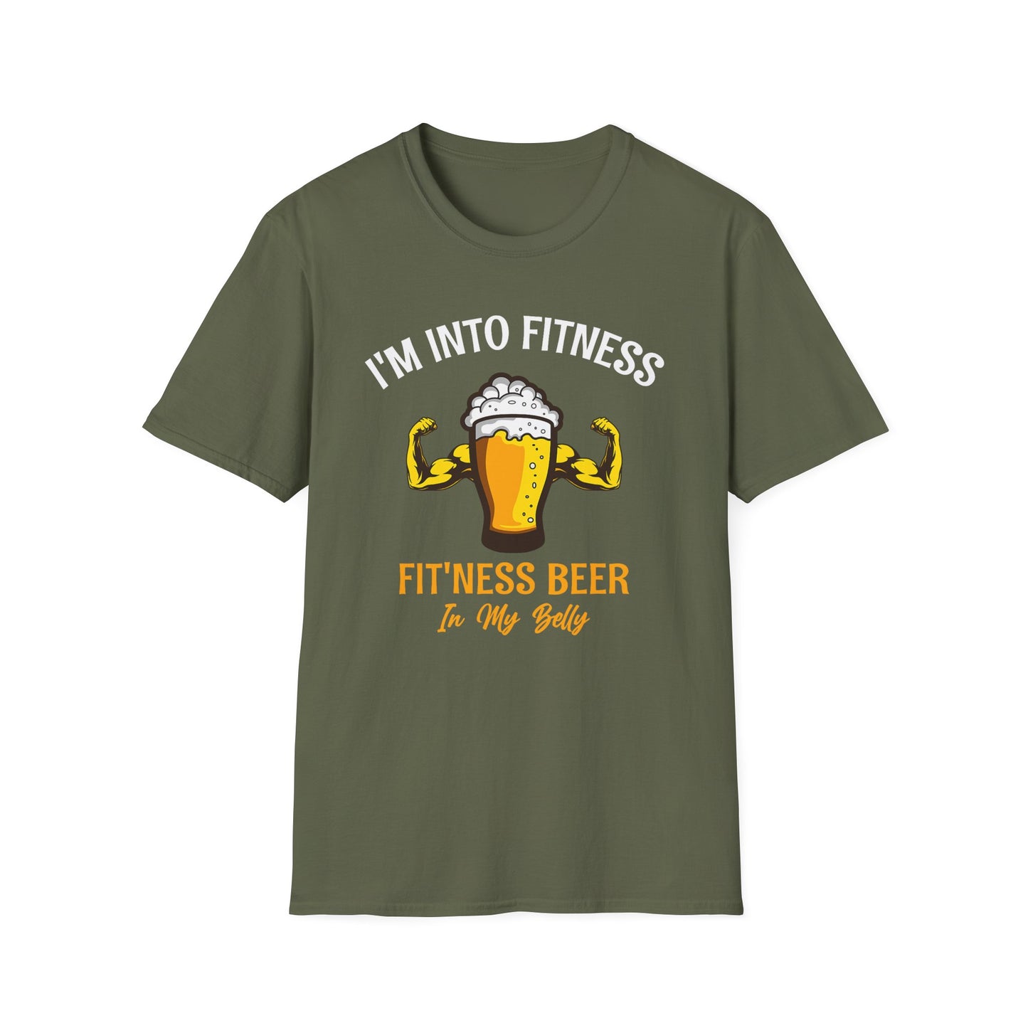 I'm Into Fitness Beer In My Belly Tee