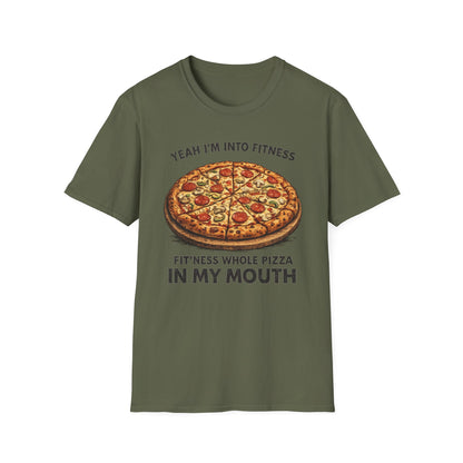 Fit’ness Whole Pizza in My Mouth Tee