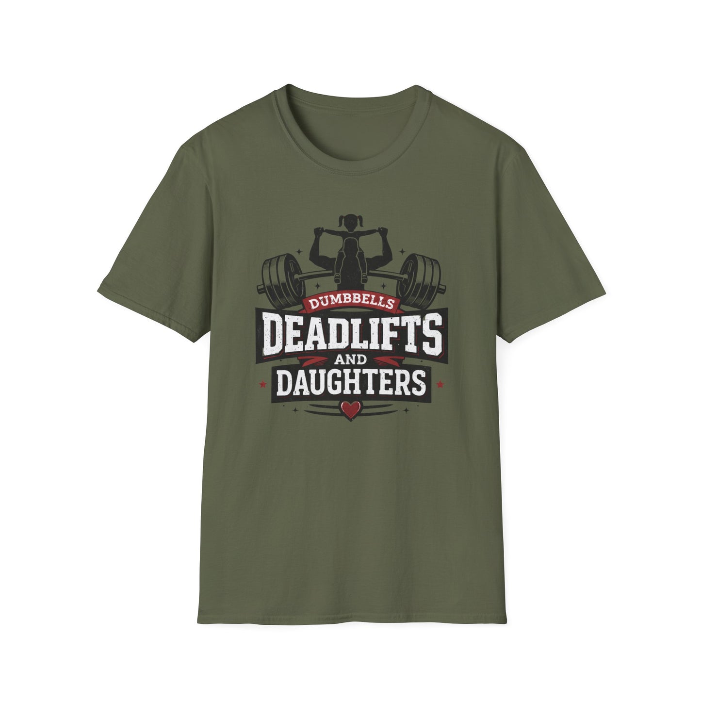 Dumbbells, Deadlifts and Daughters Tee