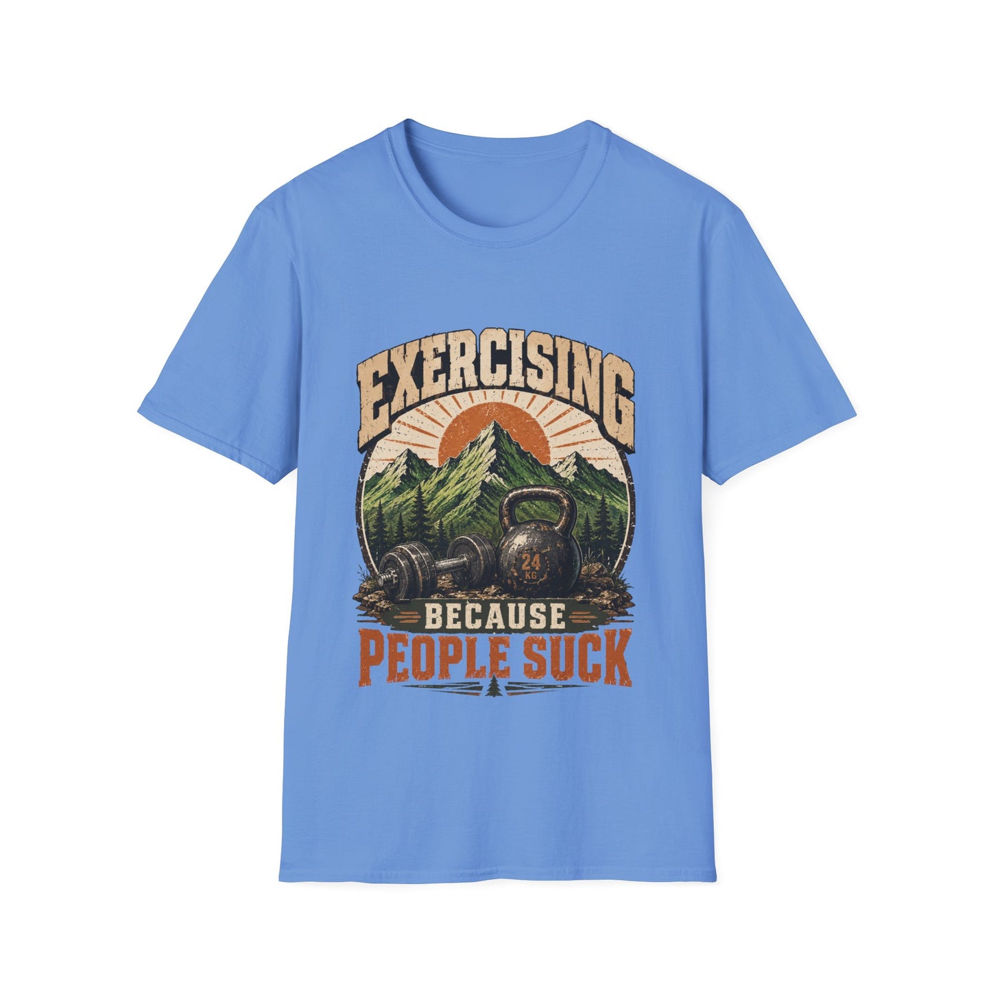 Exercising Because People Suck! T-Shirt