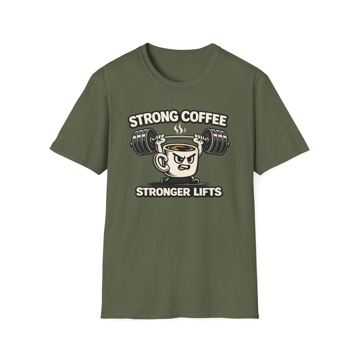 Strong Coffee Stronger Lifts Tee
