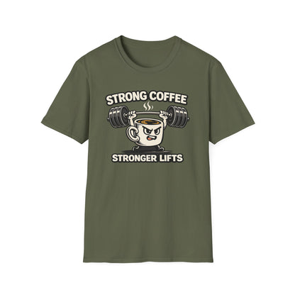 Strong Coffee Stronger Lifts Tee