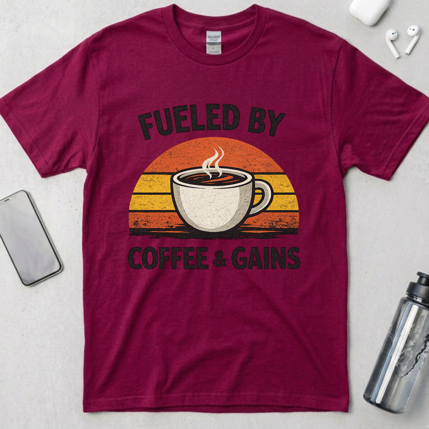 Fueled By Coffee & Gains T-Shirt