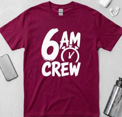 6 AM Crew Workout T-Shirt
