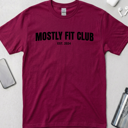 Mostly Fit Club Classic Logo T-Shirt