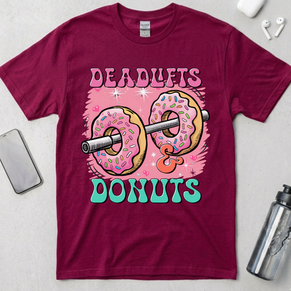 Deadlifts & Donuts T-Shirt