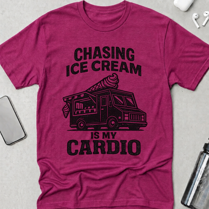 Chasing Ice Cream Cardio T-Shirt