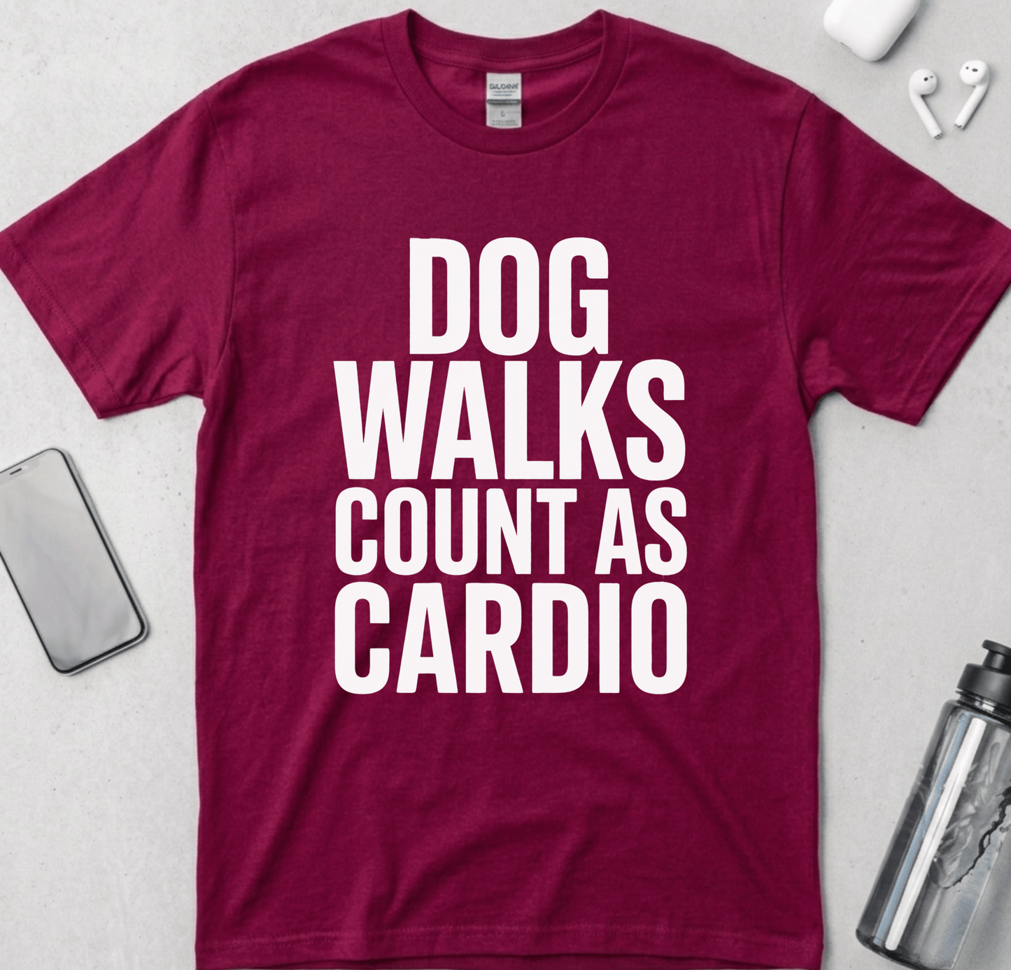Dog Walks Count As Cardio T-Shirt