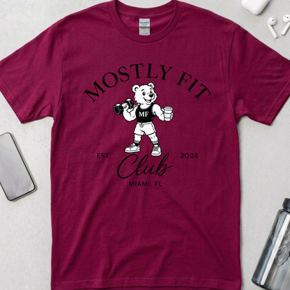 Mostly Fit Bear Club T-Shirt