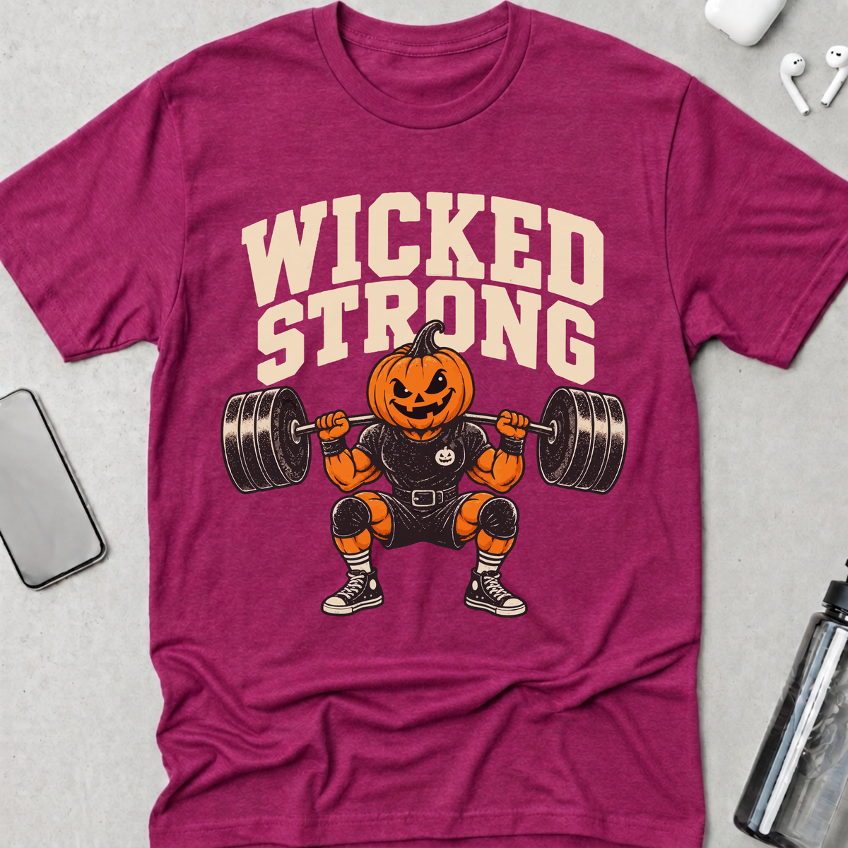 Wicked Strong Pumpkin T-Shirt