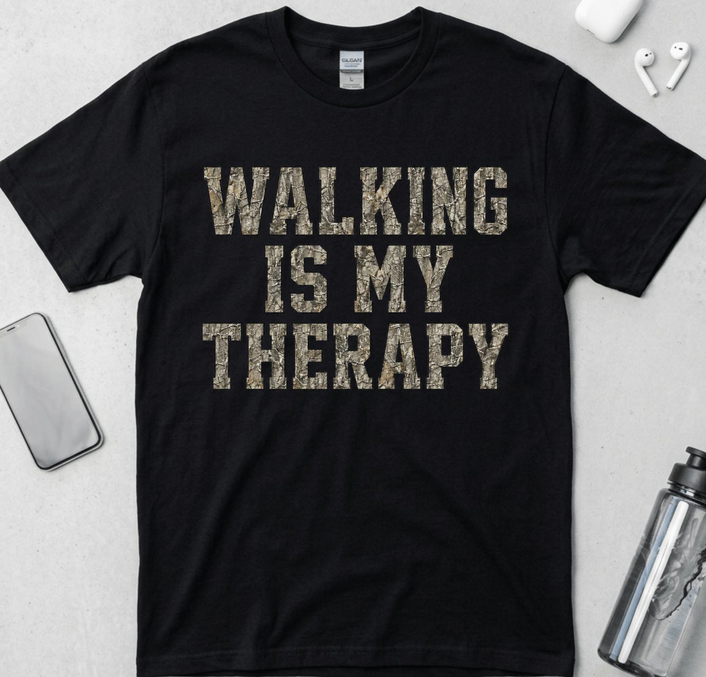 Walking Is My Therapy T-Shirt