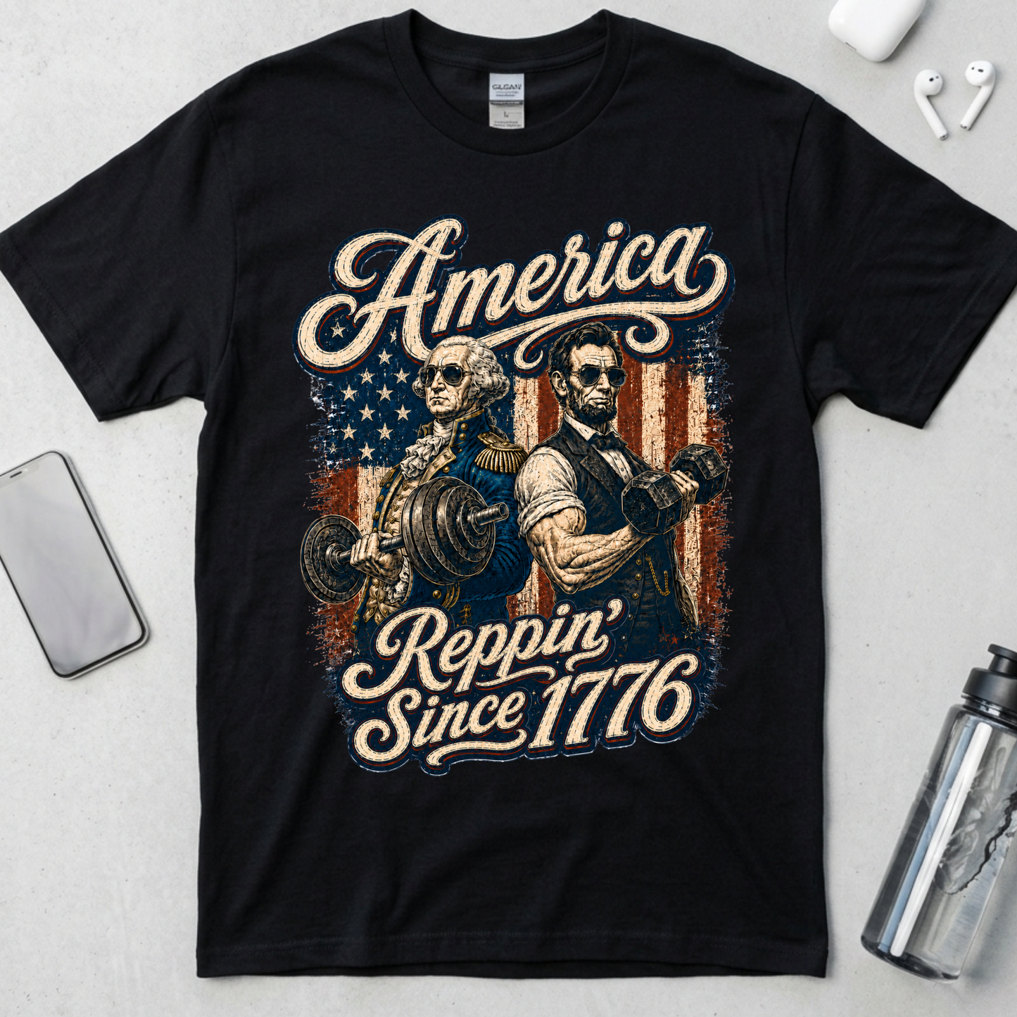 America Reppin' Since 1776 T-Shirt