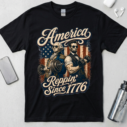 America Reppin' Since 1776 T-Shirt