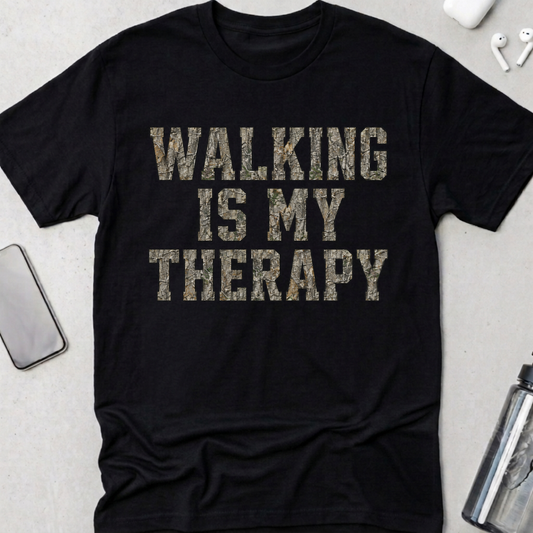 Walking Is My Therapy T-Shirt