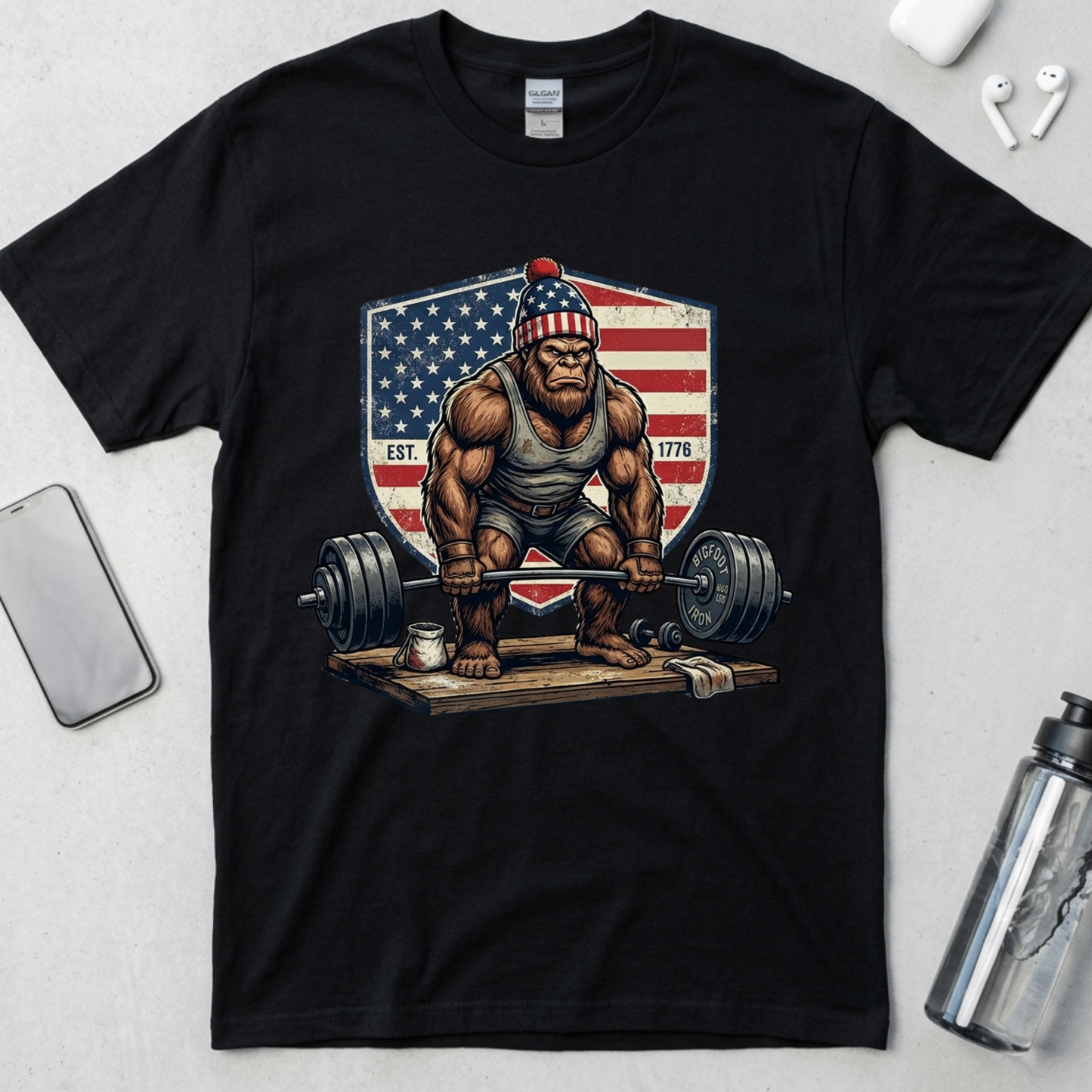 Bigfoot Built America T-Shirt