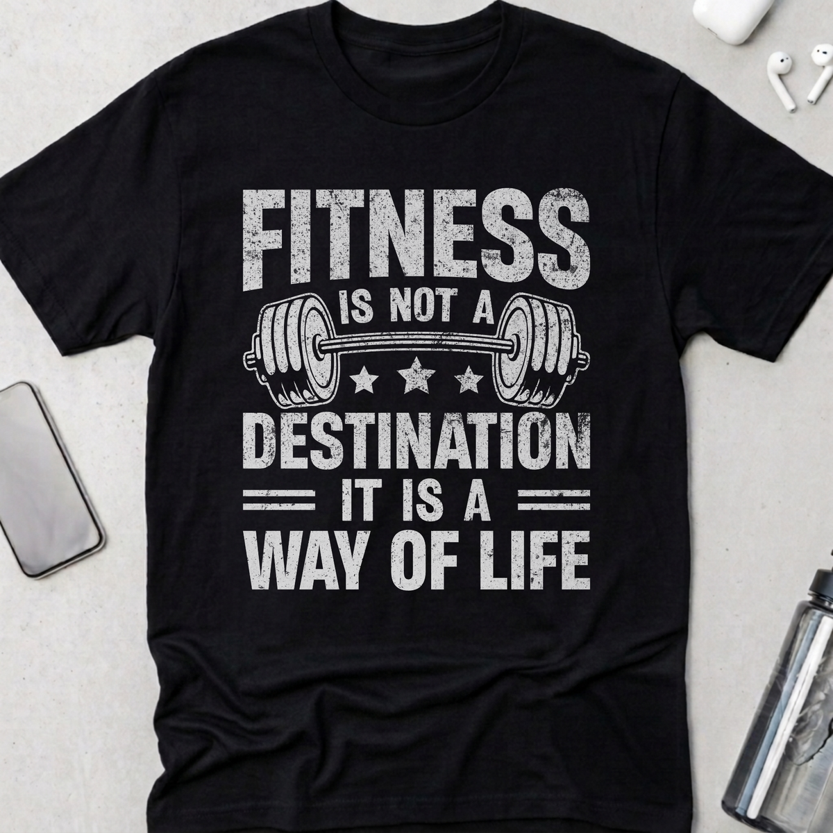 Fitness Is Not A Destination T-Shirt