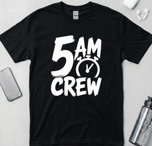 5 AM Crew Workout T-Shirt