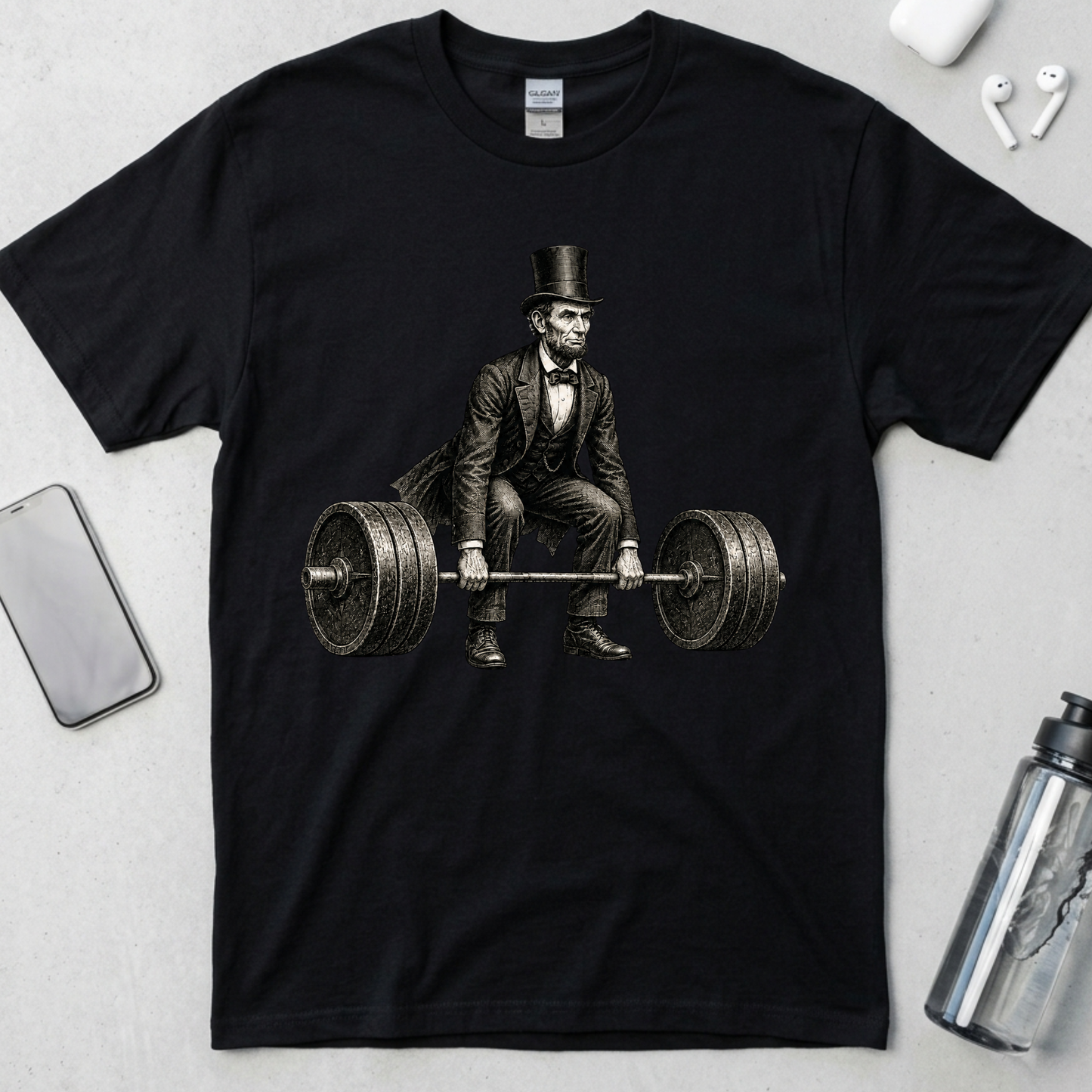 Honest Abe Heavy Deadlift T-Shirt