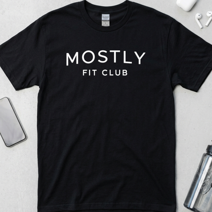 Mostly Fit Club Minimalist T-Shirt