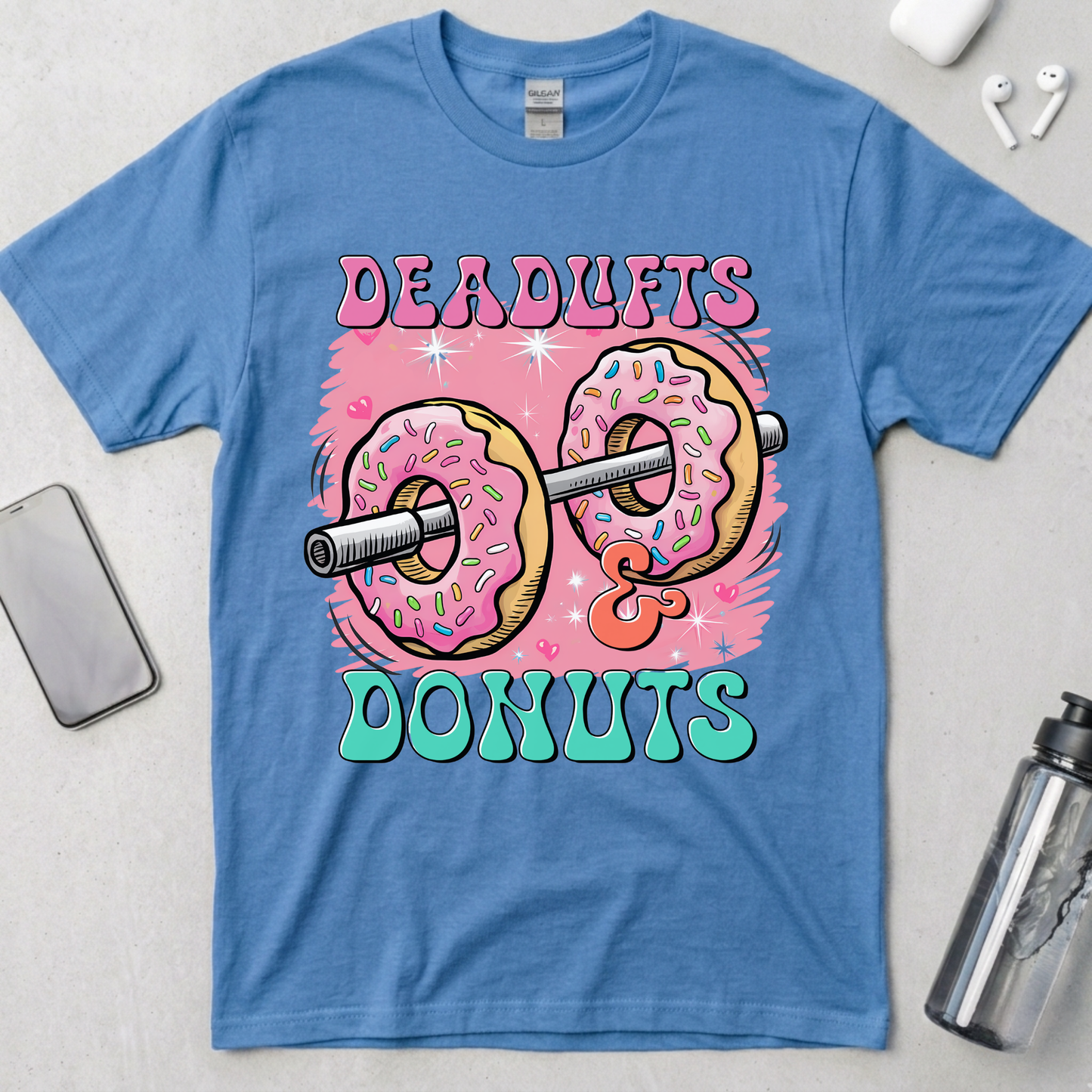 Deadlifts & Donuts T-Shirt