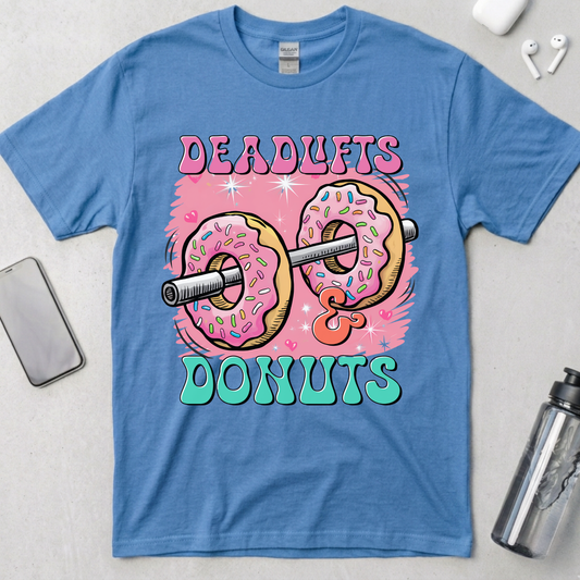 Deadlifts & Donuts T-Shirt