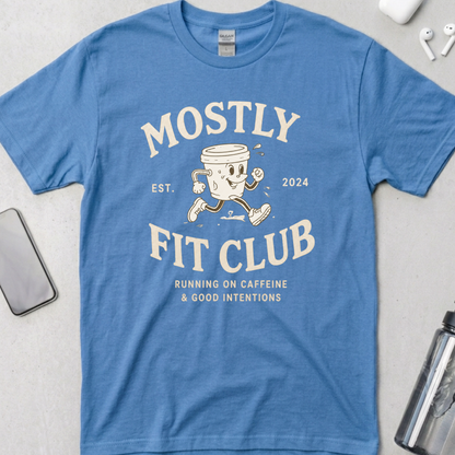 Mostly Fit Coffee Club T-Shirt