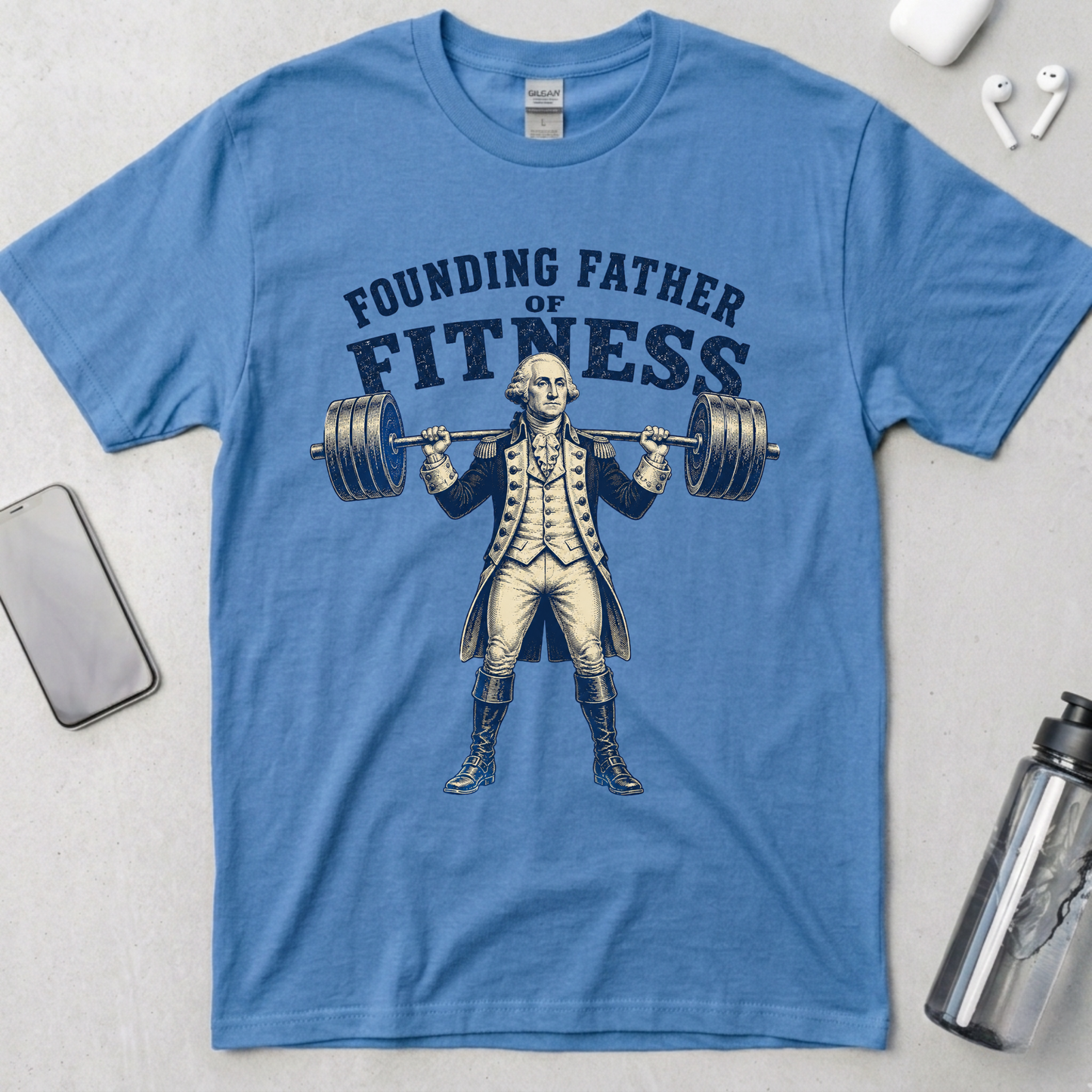 Founding Father of Fitness Washington T-Shirt
