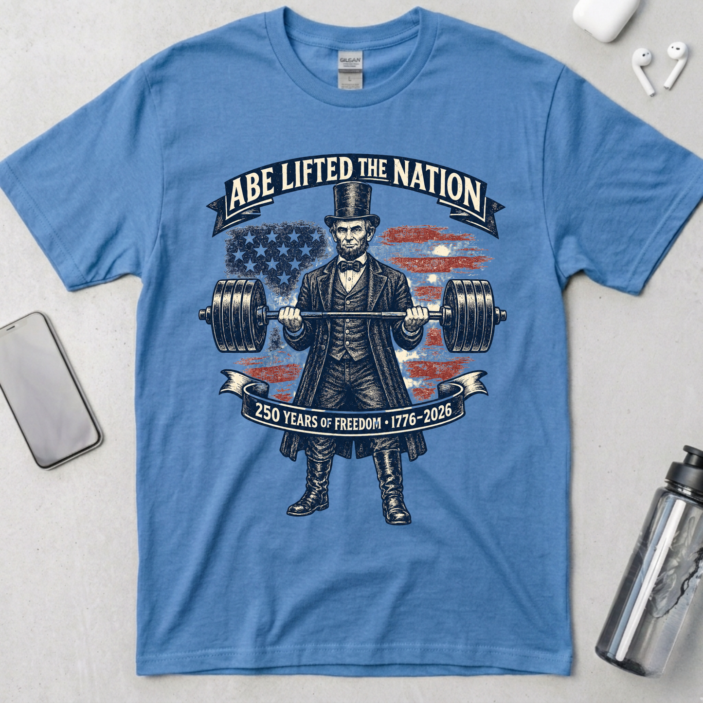 Abe Lifted the Nation Lincoln T-Shirt