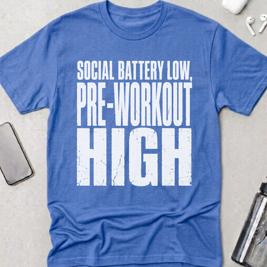 Social Battery Low T-Shirt