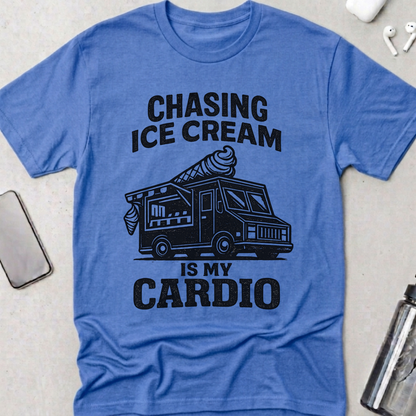 Chasing Ice Cream Cardio T-Shirt