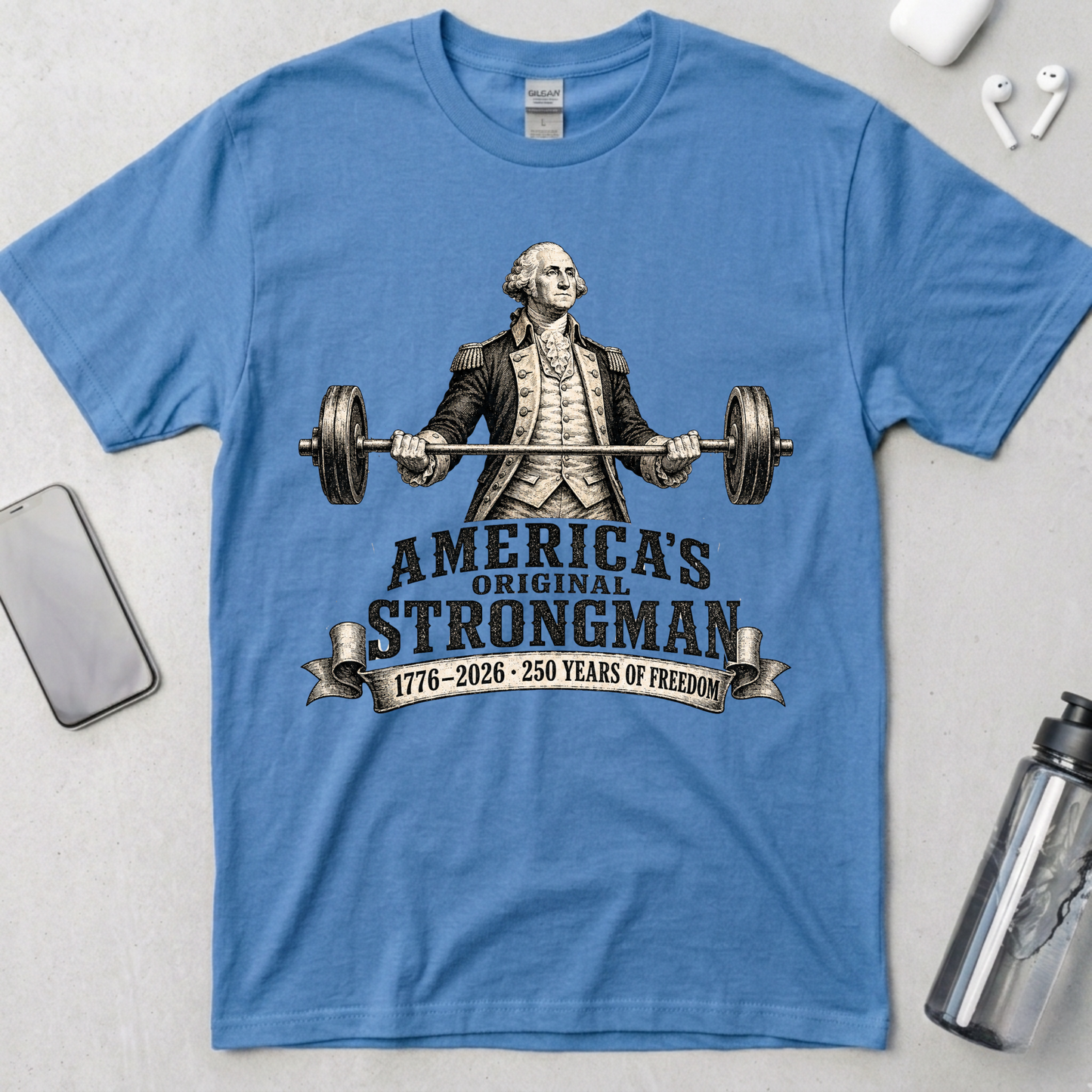 America’s Original Strongman Washington T-Shirt