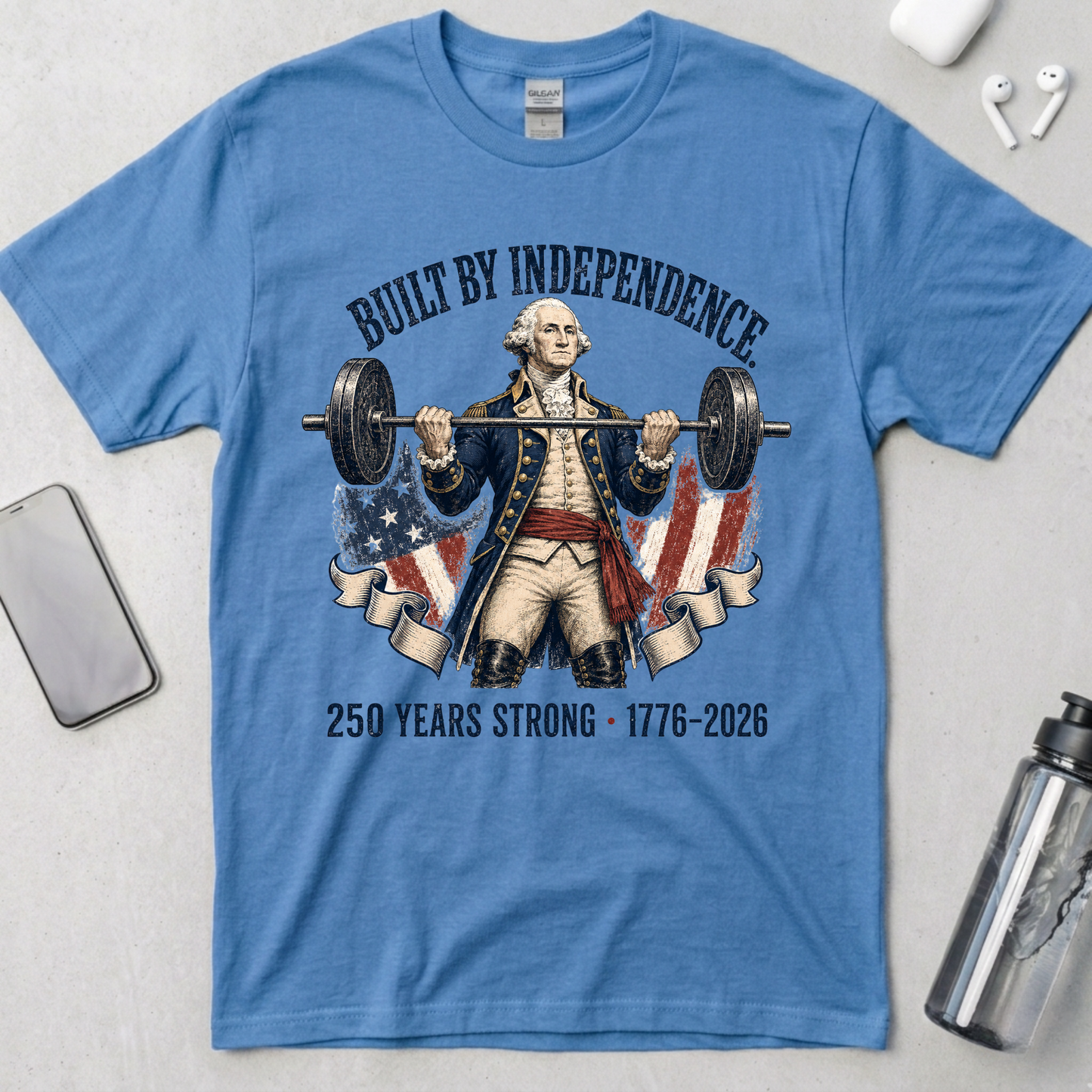 Built by Independence Washington Curl T-Shirt