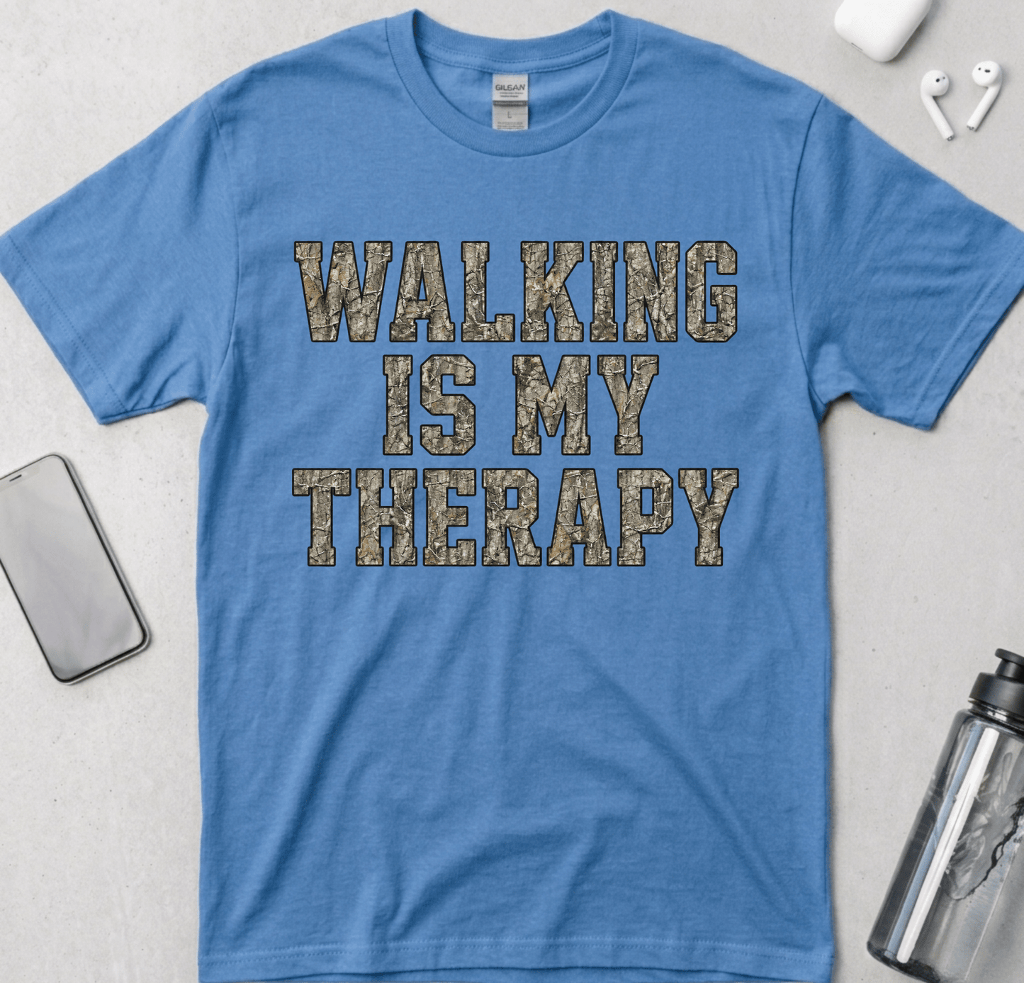 Walking Is My Therapy T-Shirt
