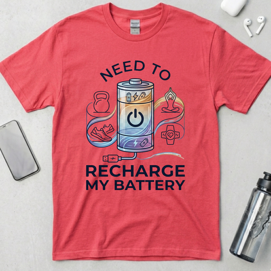 Need To Recharge My Battery Tee