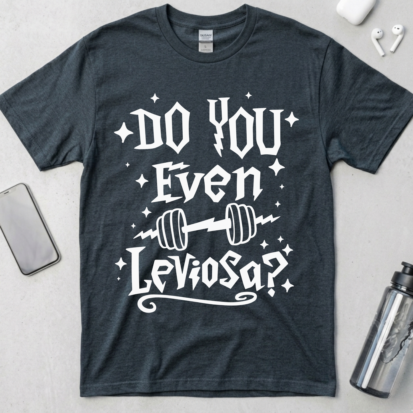 Do You Even Leviosa? (White Graphic) T-Shirt
