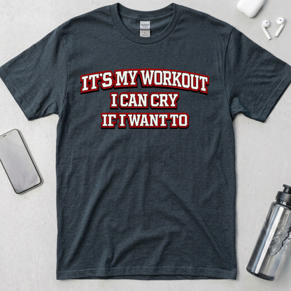 It's My Workout I Can Cry If I Want To T-Shirt