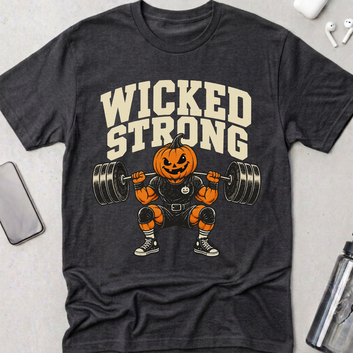 Wicked Strong Pumpkin T-Shirt